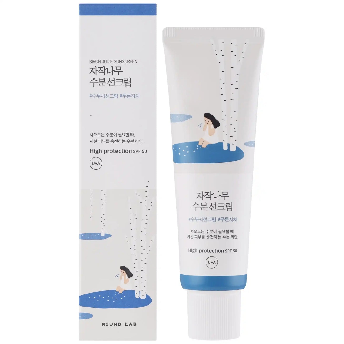 Round Lab Birch Juice Moisturizing Sunscreen SPF50+ PA++++