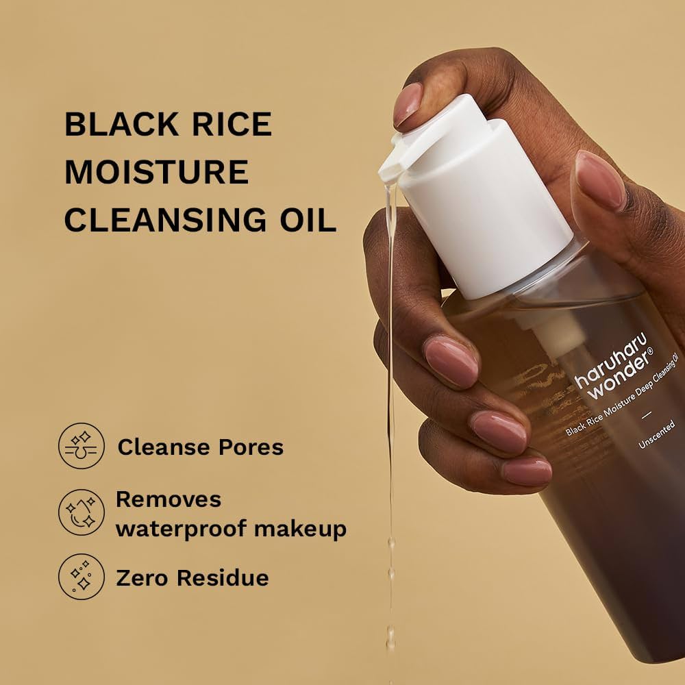 Haruharu Wonder Black Rice Moisture Deep Cleansing Oil 150ml