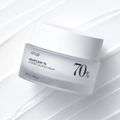 ANUA Heartleaf 70 Intense Calming Cream with Ceramide and Panthenol