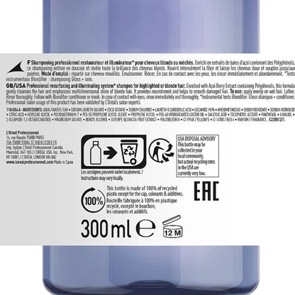 L'Oréal Professionnel Serie Expert Shampoo for Highlighted or Blonde Hair
